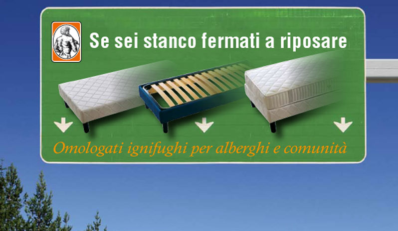 Costruzione e vendita materassi per hotel Wilford